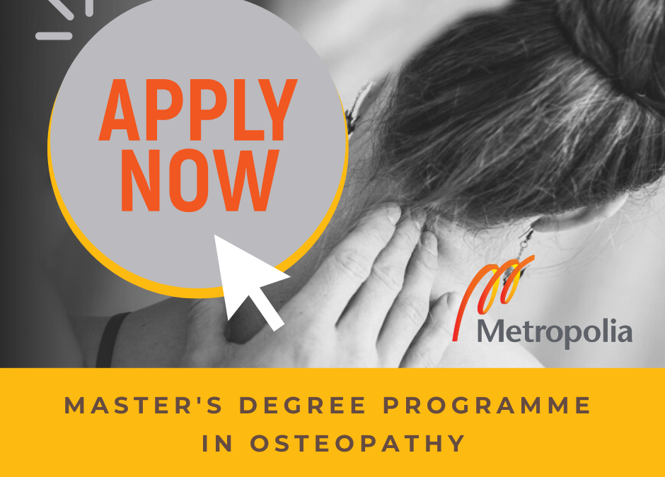 Master’s Degree Programme in Osteopathy for osteopaths